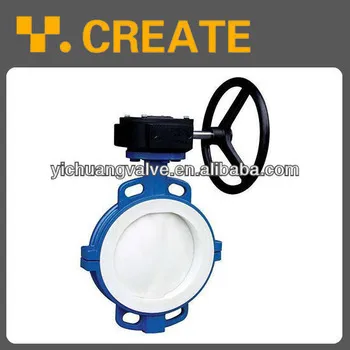 High Pressure Stainless Steel Flange Worm Butterfly Valve