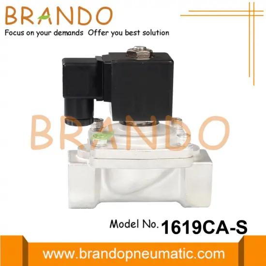 1'' Steam And Hot Water Solenoid Valve 220V
