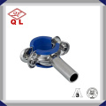 Sanitary Round Pipe Holder with Rubber