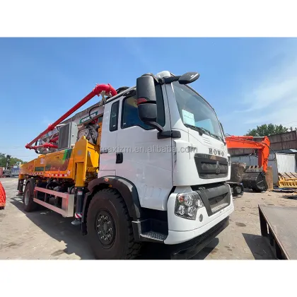 China New 37m Schwing Truck Mounted Cement Concrete Pump Truck: Price and Details for Sale (HB37V)