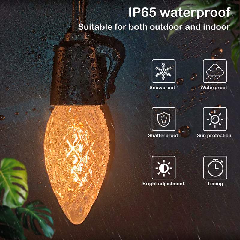 C35 Led String Patio Party Light