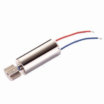 D6 x 12mm Vibration Motor, with R2.7 x 4mm Big Counterweight, 1.5V, 12000rpm
