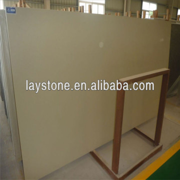 beige quartz stone slab