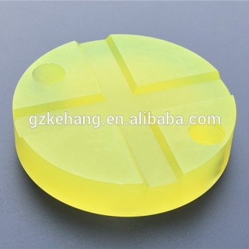 Rubber custom made PU round bumper block buffer block