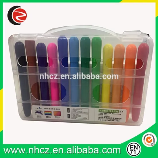 Face Body Painting Washable Crayon 12 Colours