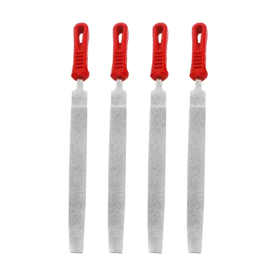 Professional 6-14 Inch Diamond-Coated Flat File with 180 Grit: Ideal for Precise and Delicate Surface Finishing Tasks