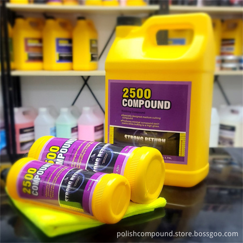 Cost-Saving Auto Polishing Compound: New 500ml Medium Cutting Package