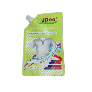 Custom logo 450ML detergent packaging bag