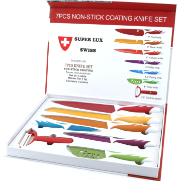 Set di coltelli antiaderenti 7 pezzi