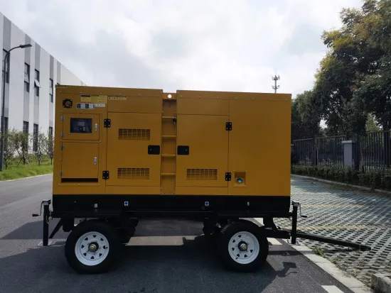 48KW Cummins Trailer Type Generator Set