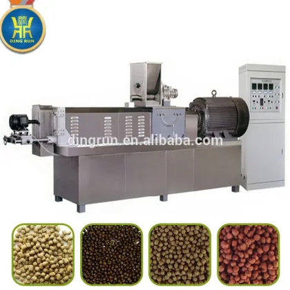 Double screw fish food pellet machine/DSE90 fish food making machine