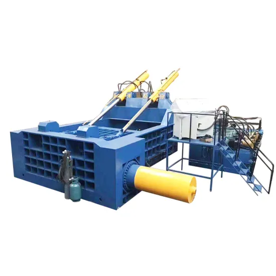 Double Main Cylinders Scrap Metal Aluminum Press Machine