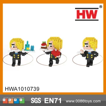 Funny Plastic Miniature Figures Kids Building Block