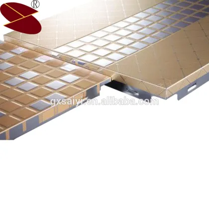Construction Materials Fashionable Suspended House Aluminum Ceiling Panels