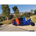 Six bucket lightweight electric garbage truck