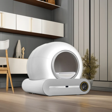 Smart WiFi Cat Toilet: Self-Cleaning Litter Box for Large Maine Coons