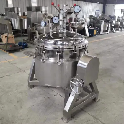 Industrial Jam Porridge Making Machine with High Density Pressure Cooker Pot