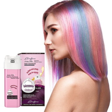 OEM ODM Custom Home Use Permanent Hair Dye Mousse