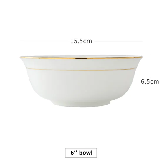 Factory Bowl Customized Serving Porcelain Bowls