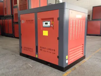 4 Bar Low Pressure Industrial Screw Air Compressor Machine 380V 3 Phase 50Hz