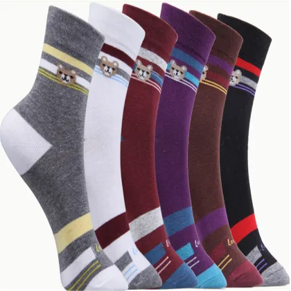 Female cotton socks, cotton series tube socks in South Korea cute cotton socks