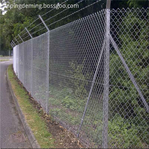 Chain link fence