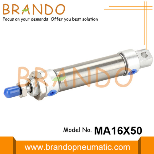 Airtac Type MA16X50SCA Round Body Mini Pneumatic Cylinder