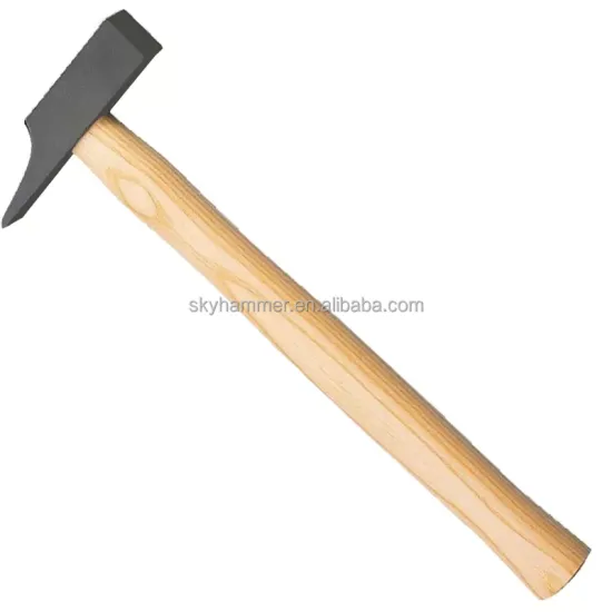 Professional French Type Joiner's Hammer with Walnut Wood Handle - 300g Durable Forged Carbon Steel Head & 500g Chipping Hammer
