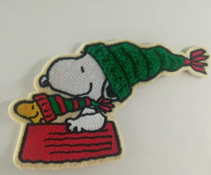 Disney Cartoon Snoopy Embroidered Chenille Patch