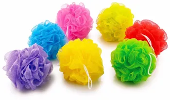 Easy to Hang mesh shower bath ball spong