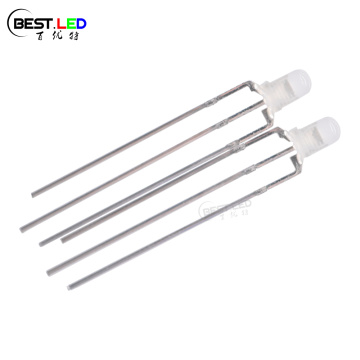 LED bicolore 3 mm rouge vert LED anode commune