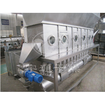 Pengering fluidisasi horizontal xf