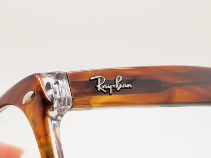 Brand Name Acetate Full-rim Ray Ban Tortoise Optical Eyeglass Frame Rb5184f 2144