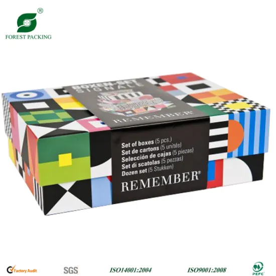 FULL COLOR PRINTING PAPER BOX WITH SLEEVE