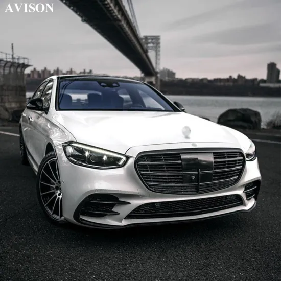 Car Bumpers for Mercedes-Benz W223 S350/S400/S450/S500/S580 AMG Front Facelift 2020-2022