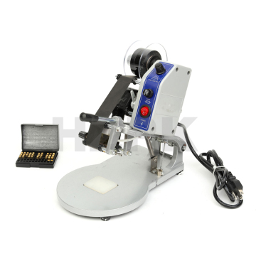 Hot Color Ribbon Expiry Date Heating Coding Printing Machine