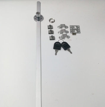Triple Drawer Locks for Furniture Cabinets and Side Desks - 108 Locks Circular Design