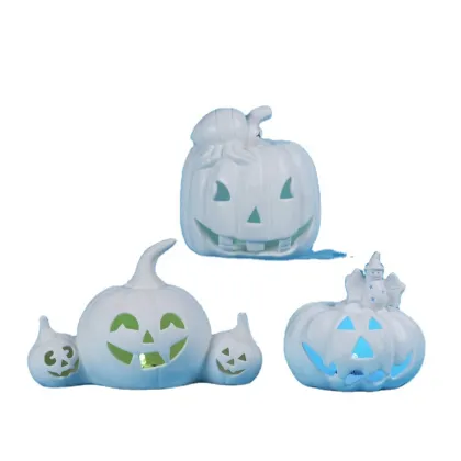 Life Size Animated Pumpkin Carving Kit for Halloween Props and Ceramic Pumpkins