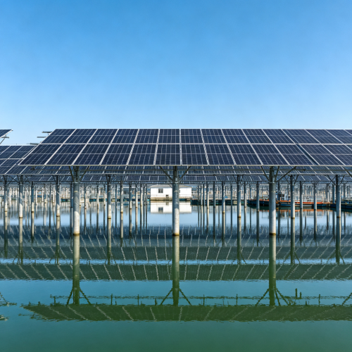 Base flotante de acuicultura fotovoltaica