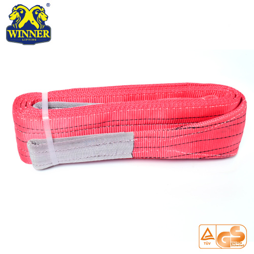 Polyester Flat Webbing Sling For Lifting Eye And Eye Sling