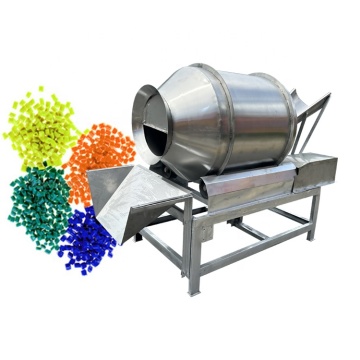 Customized Drum Type Stainless Steel Mixer for Plastic Dyeing and Industrial Use