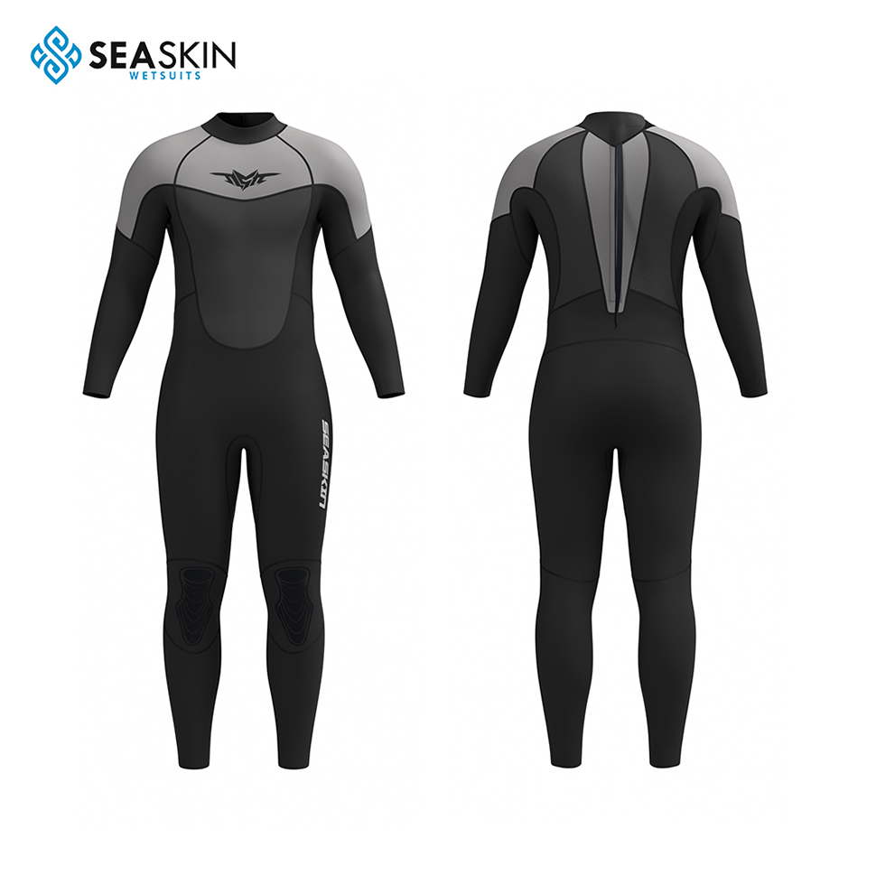 Seaskin Custom Man Durable Full Suit Diving Wetsuit