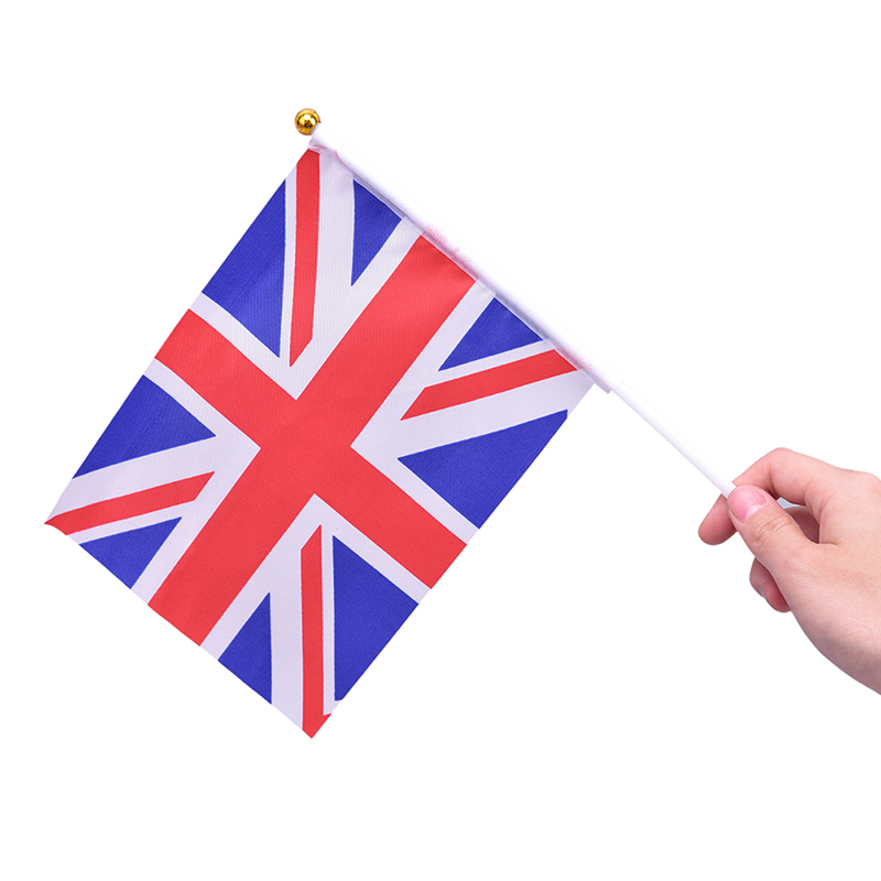 Hand Waving Flag