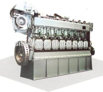 Zichai marine diesel engine with 485-1213kw for ship used