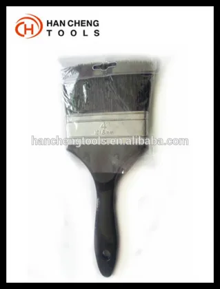wooden handle paint brush wall paint brush plastic handle paint brush