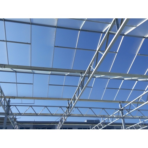 Glass Greenhouse Frame Structure