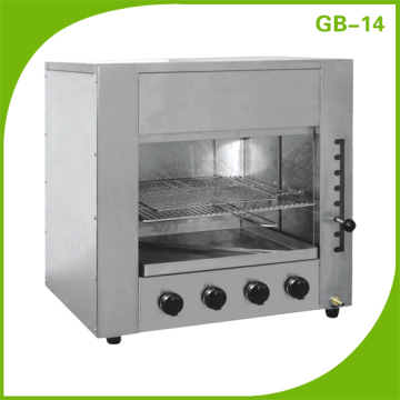 Gas salamander with 4 burners/ burners cooker GB-14