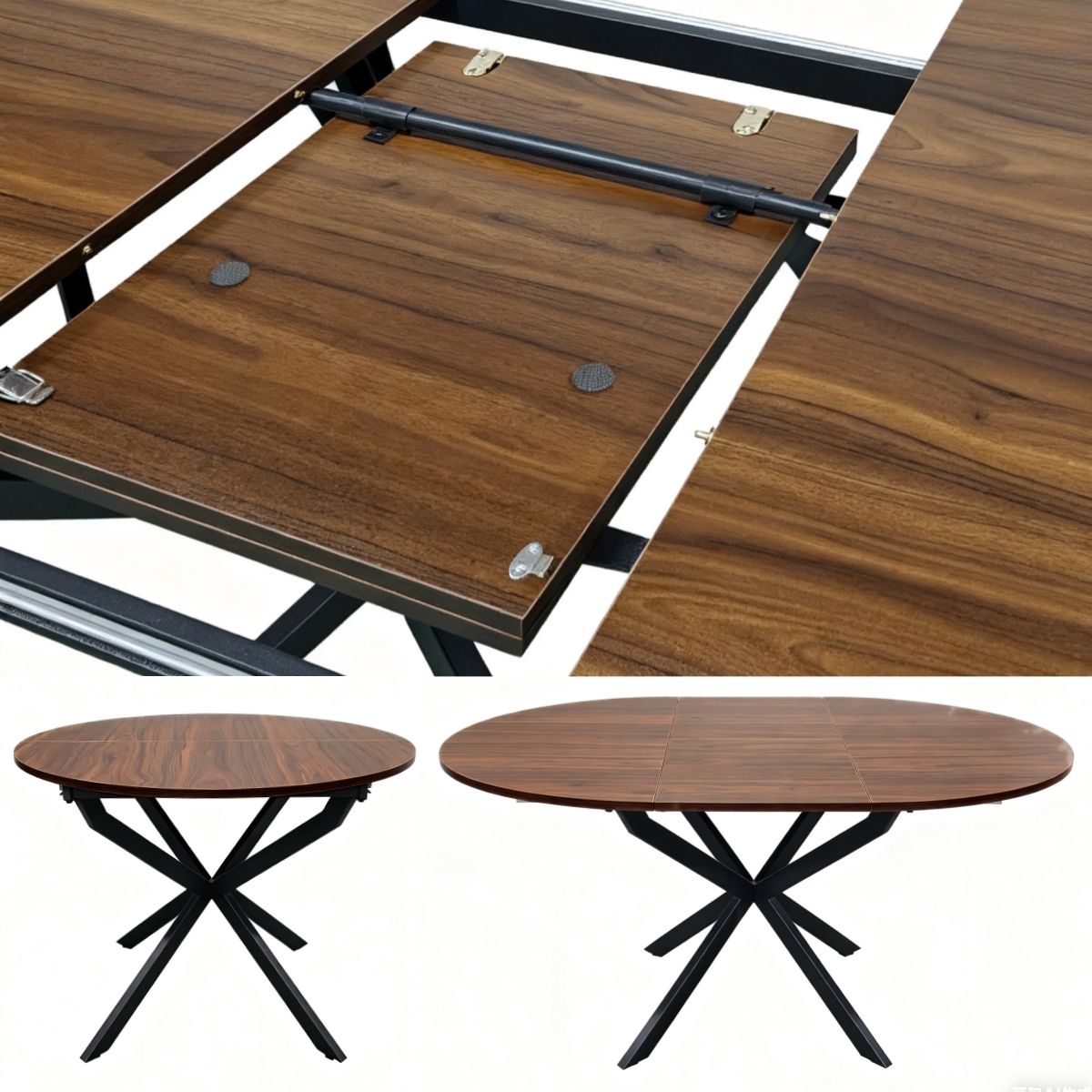 BR-25E03 Extendable dining table4