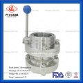 SMS / DIN / 3A / Rjt Munual Sanitary Butterfly Valve