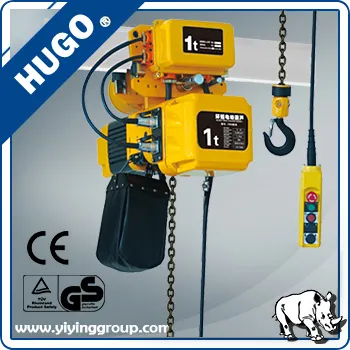 1 Maxload Brand ton chain hoist with Motor Trolley